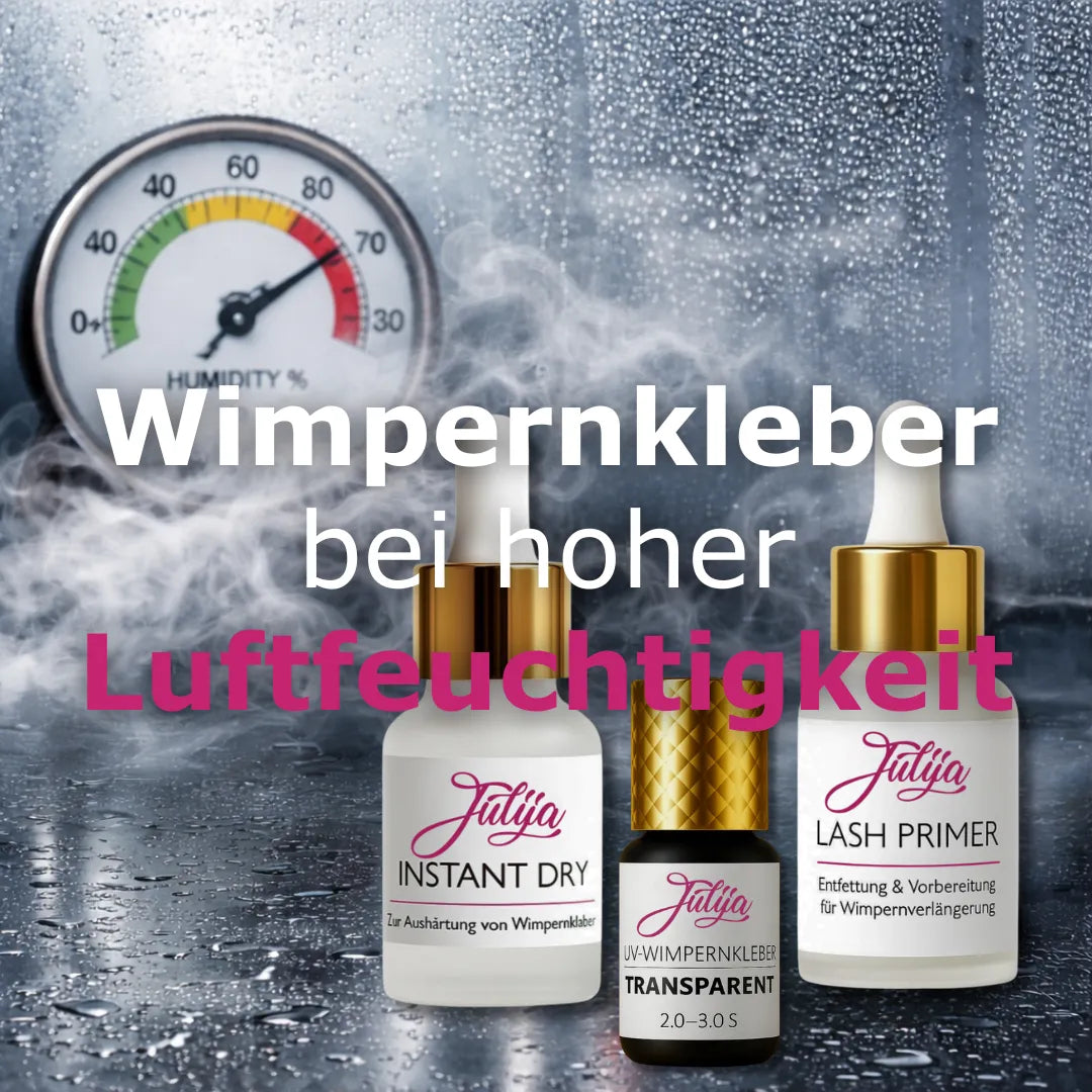 Wimpernextensions, die trotz hoher Luftfeuchtigkeit halten: Die besten Wimpernkleber fürs Studio im Praxis-Check