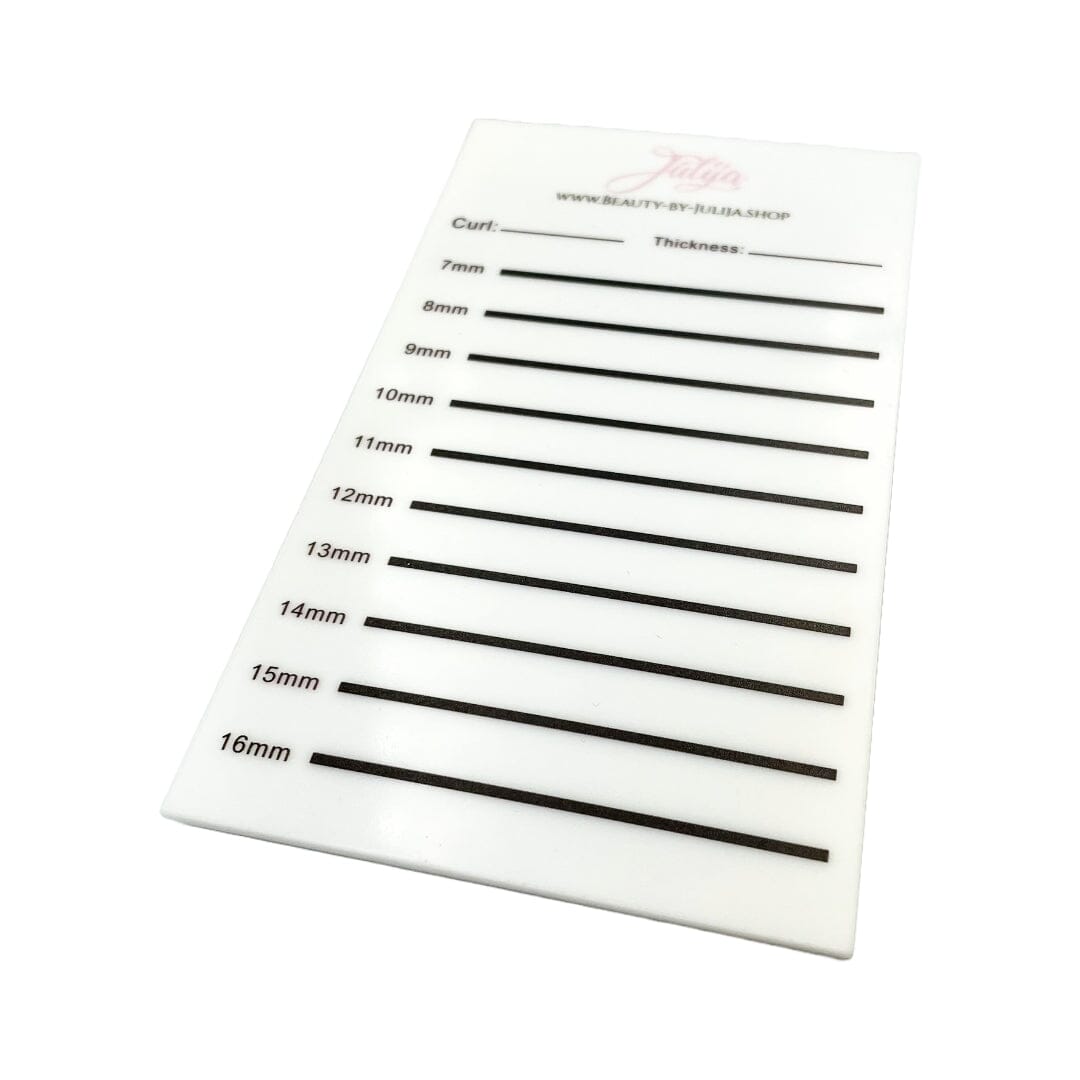Wimpernbord | Wimpernpalette Acryl Zubehör Julija