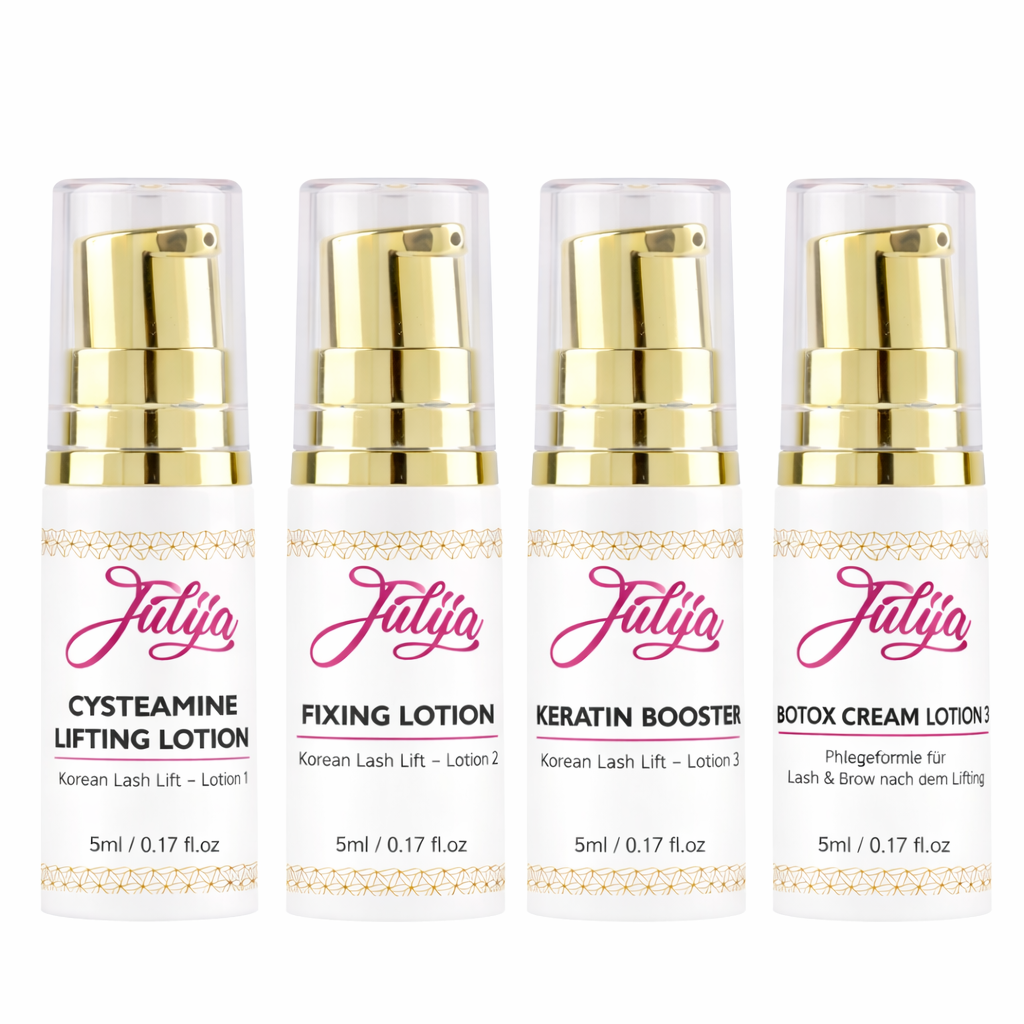 Komplett-Set 4-Phasen-System für Lash & Brow Lifting (4 × 5 ml)