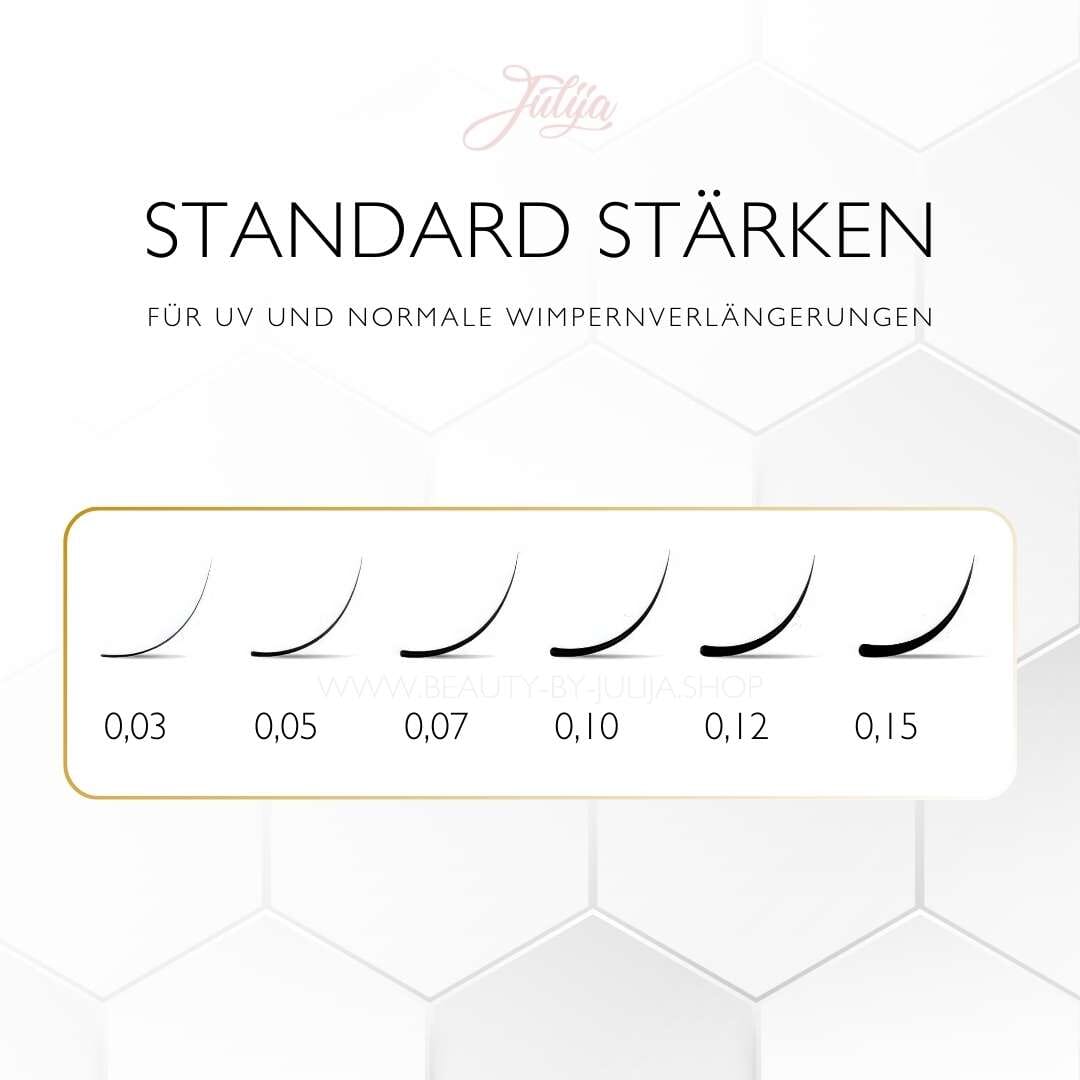 Y-Wimpern | 2D Doppelwimpern für mehr Volumen und fülle | Wimpernfächer Wimpern Julija