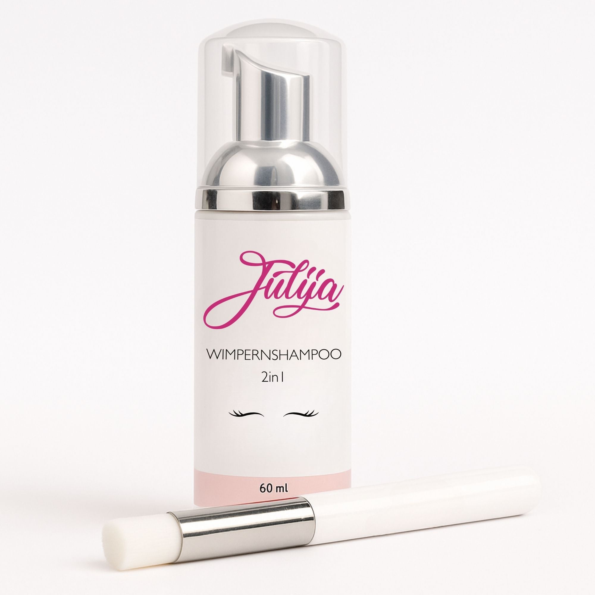 Wimpernshampoo 2in1 für perfekte Wimpernverlängerungen Zubehör Julija
