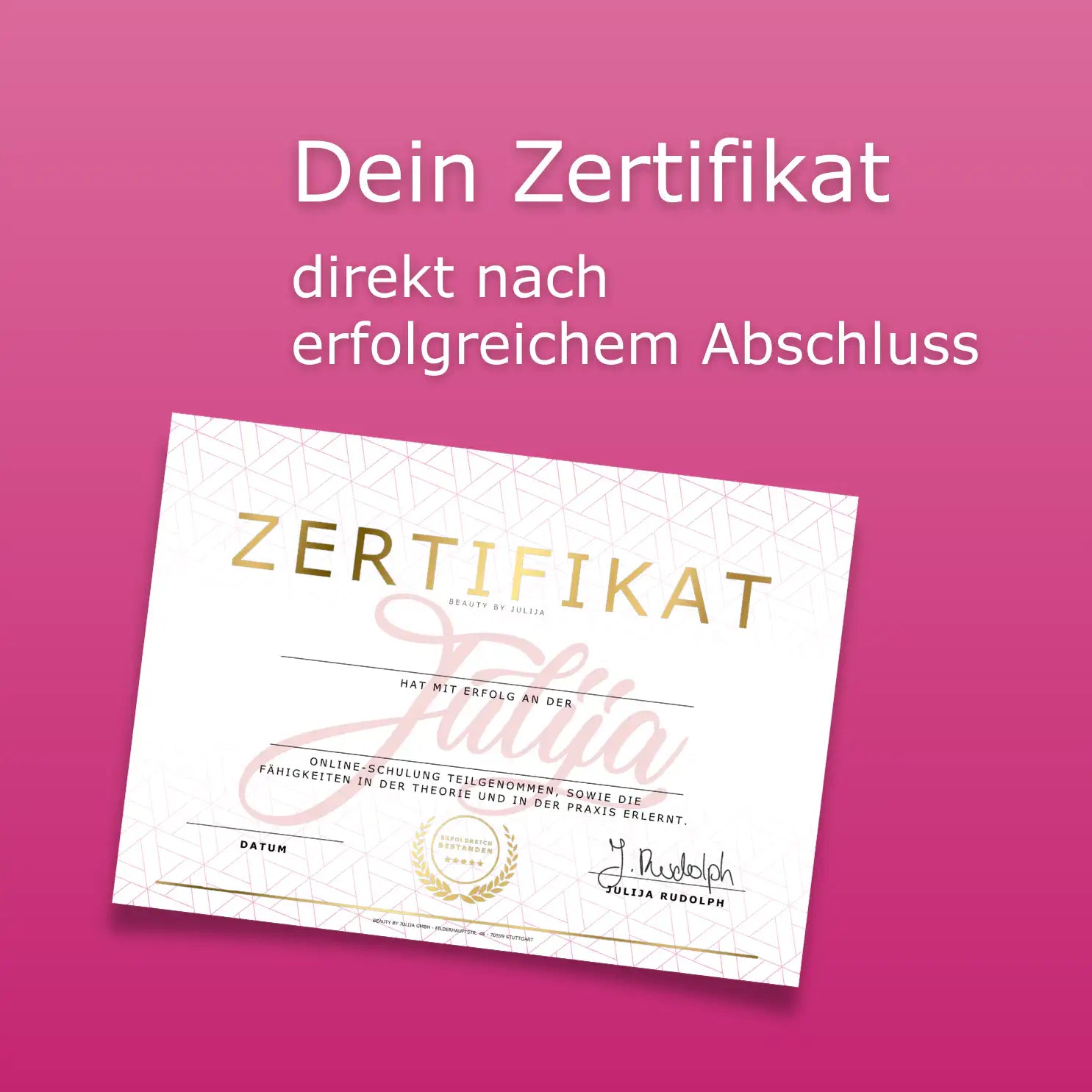 Lash & Brow Lifting Onlinekurs mit Zertifikat – Wimpern- & Augenbrauenlifting lernen