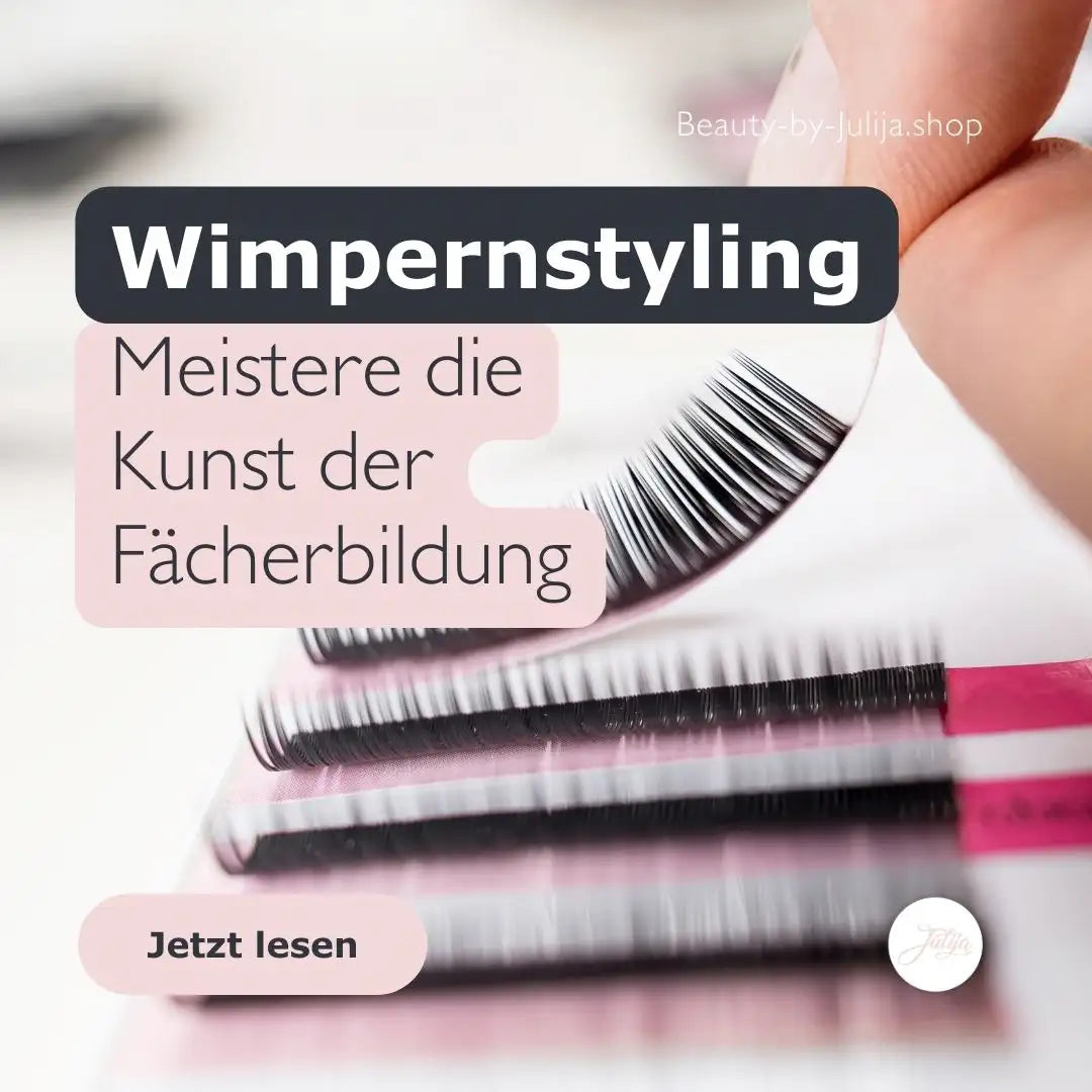 Facherbildung in der Wimpernstylistik: Techniken und Tipps