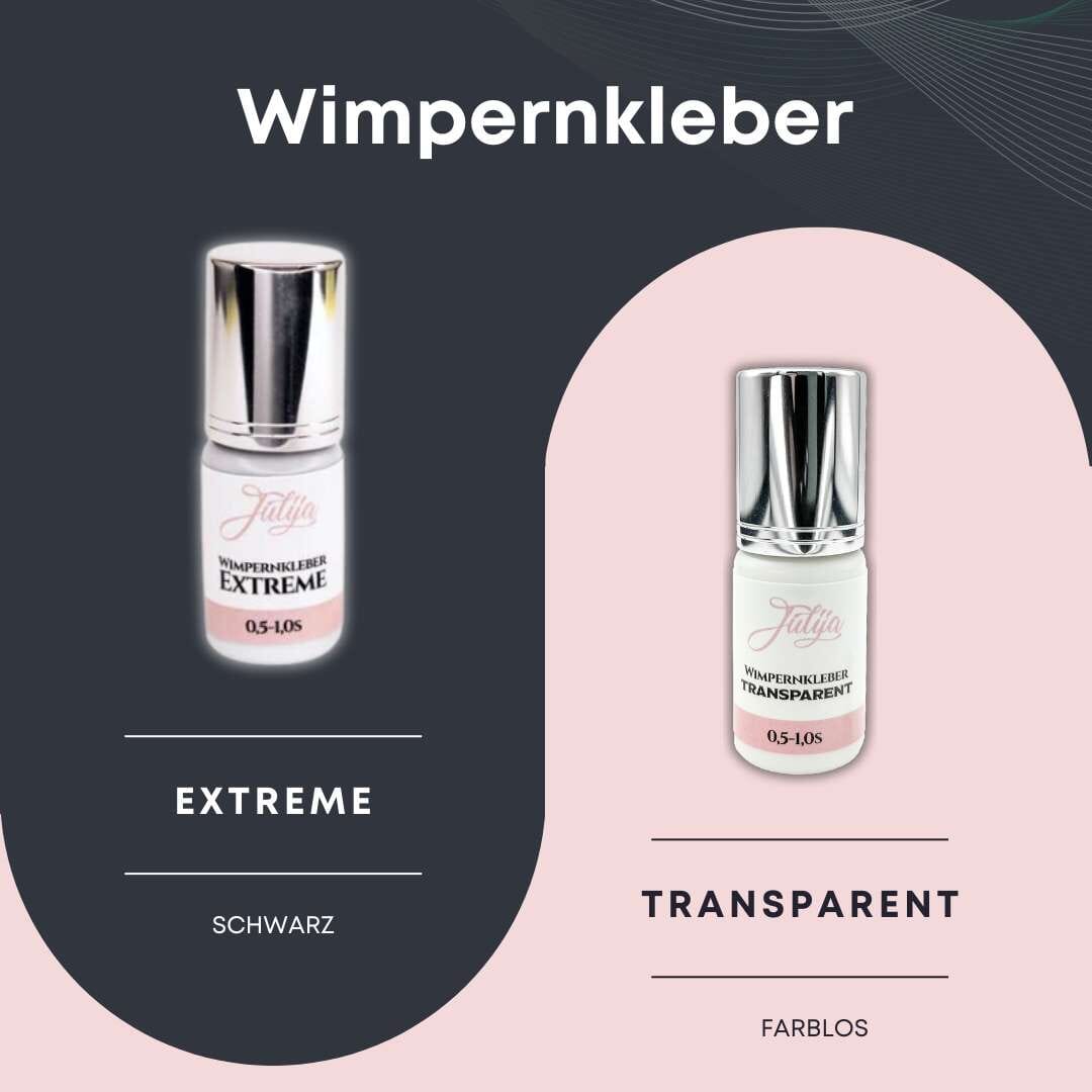 Der ultimative Guide zu Wimpernklebern: EXTREME vs. TRANSPARENT