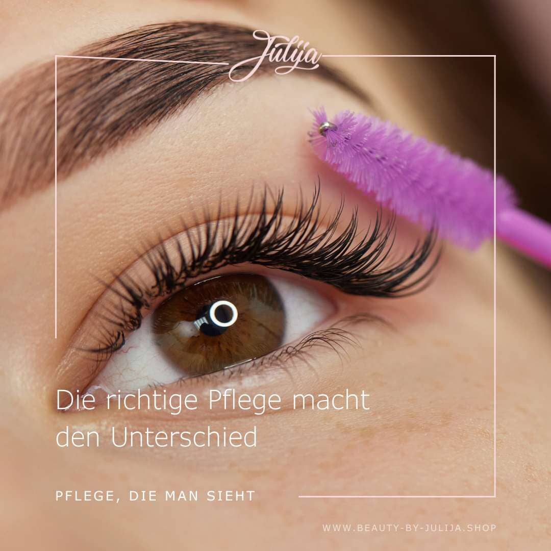 Tägliche Pflegeroutine für Wimpernverlängerungen: Ein Leitfaden für Kunden