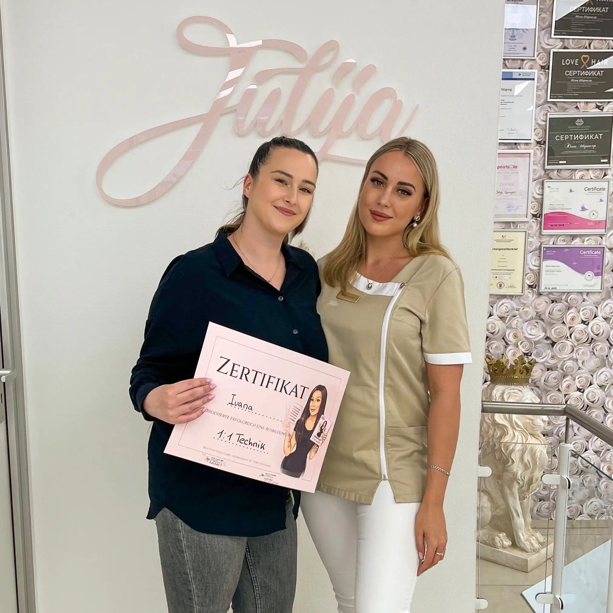 Aufbaukurs: 2D-4D & 5D-10D | Wimpernschulung Schulungen Julija 