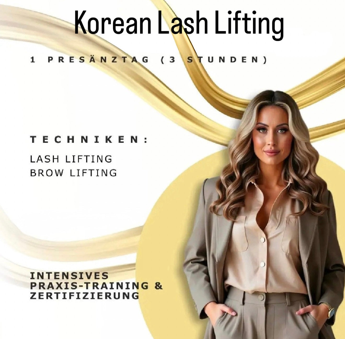Korean Lash Lifting Wimpernschulung