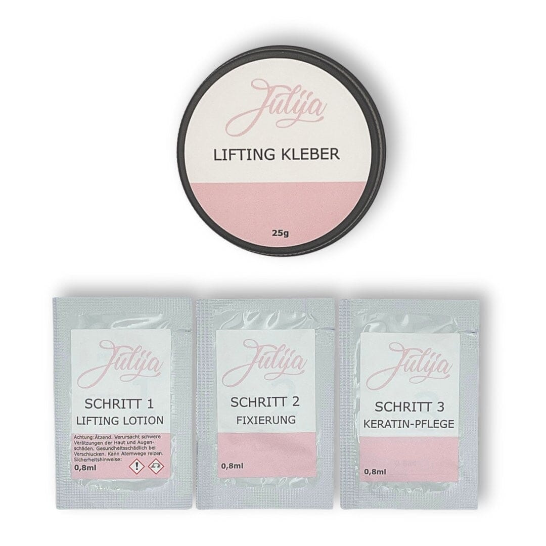 Lifting-Set für Wimpern und Augenbrauen Starter-Set Julija 