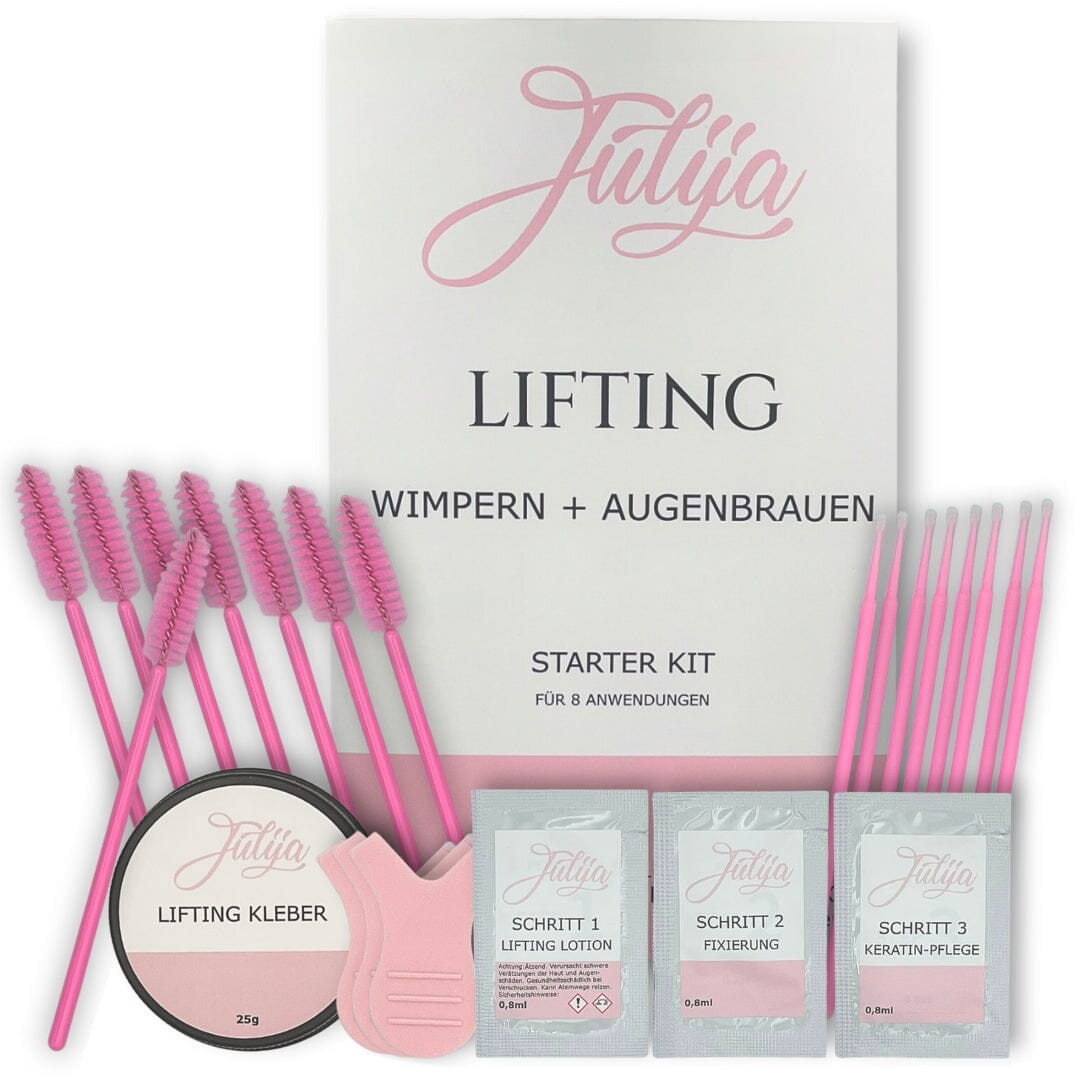 Lifting-Set für Wimpern und Augenbrauen Starter-Set Julija 