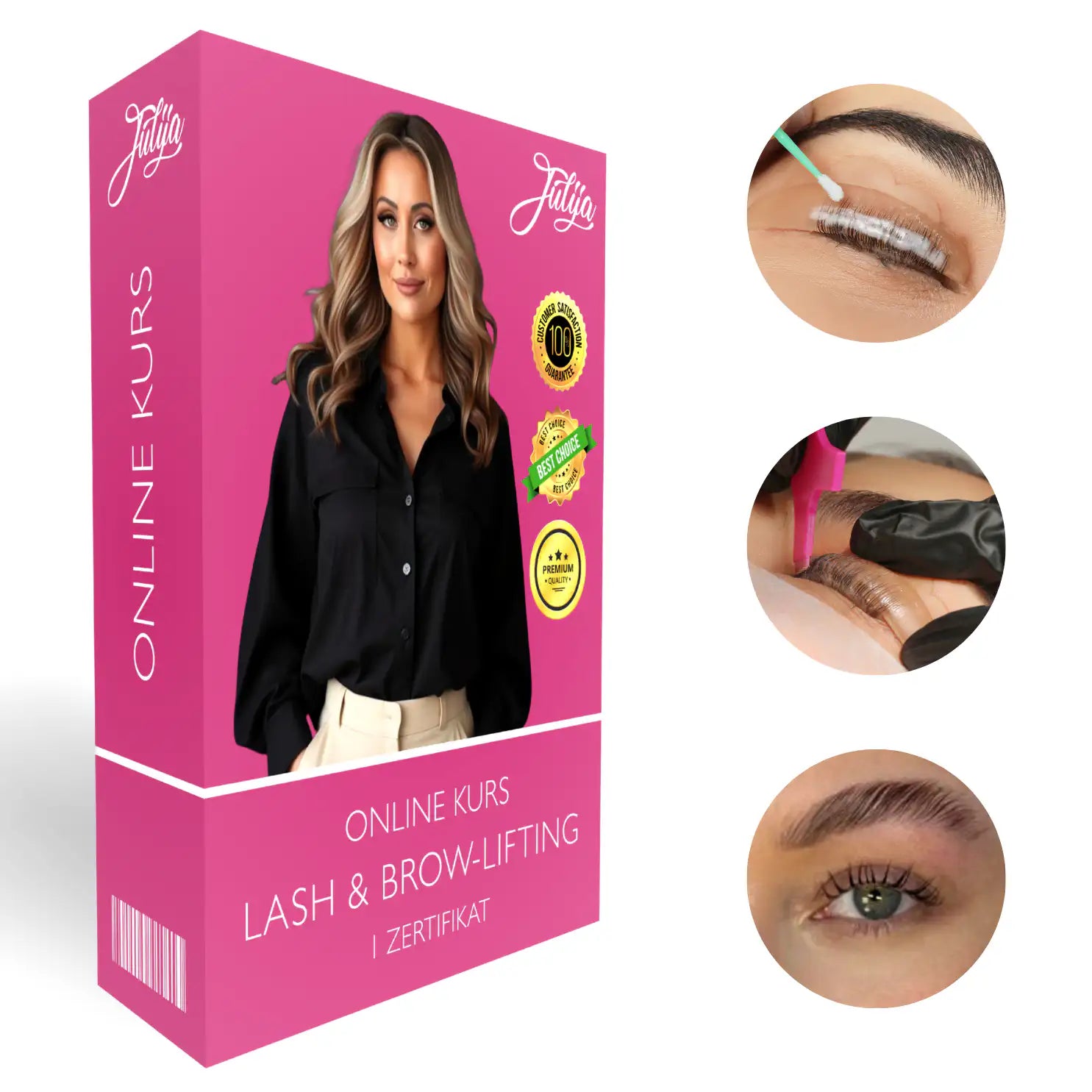 Lash & Brow Lifting Onlinekurs mit Zertifikat – Wimpern- & Augenbrauenlifting lernen
