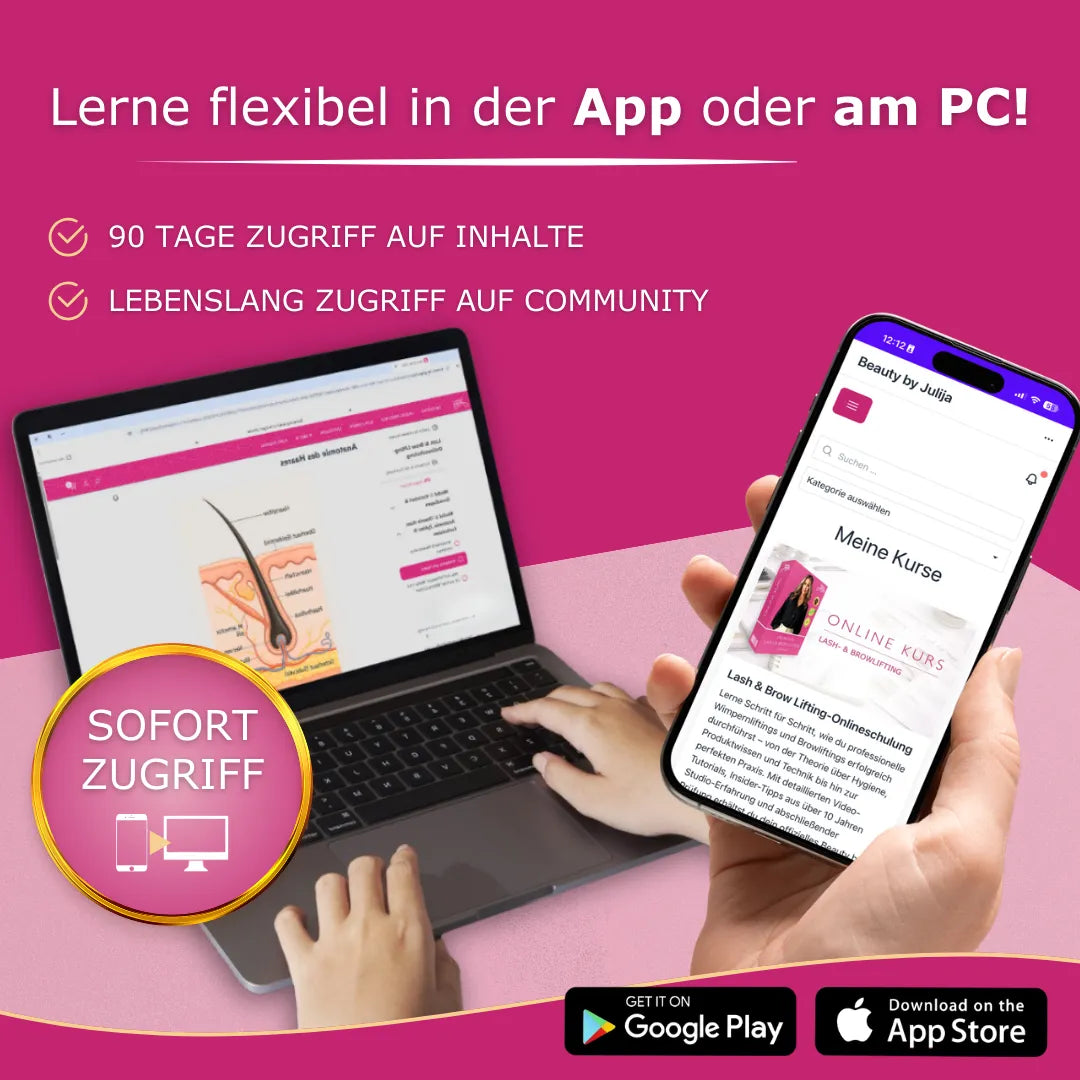 Korean Lash Lifting Online Schulung – Intensivkurs mit Zertifikat