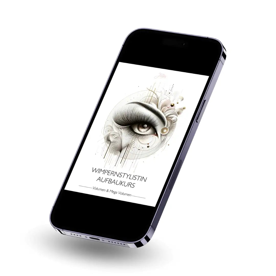 E-Book Wimpernverlängerung Volumen- & Mega-Volumen 2D-10D Zubehör Julija 