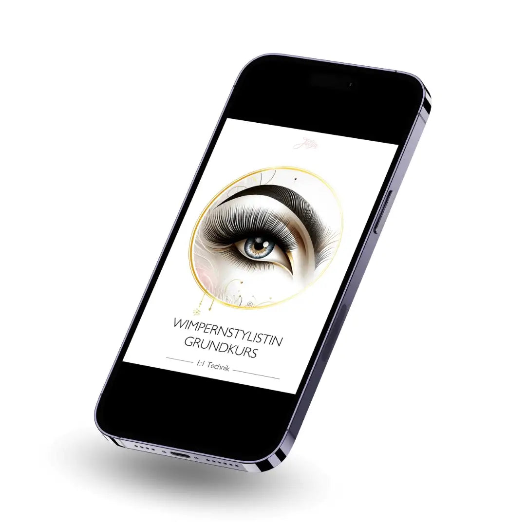 E-Book Wimpern Grundlagen 1:1 Technik Zubehör Julija 